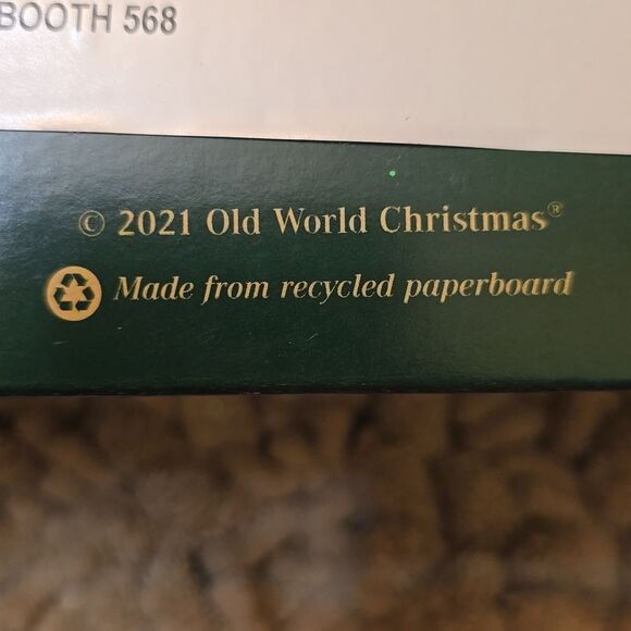 New Old World Christmas M&M Ornament Sleigh Presents - Picture 7 of 9